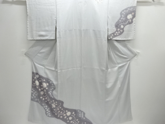 未使用品　絞り花模様訪問着